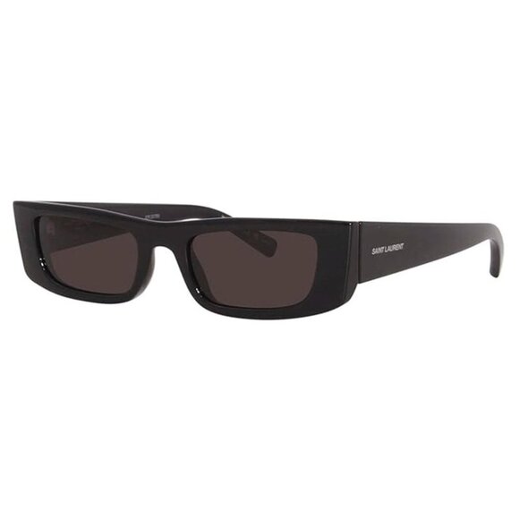 NWT SAINT LAURENT WOMEN BLACK SUNGLASSES - Picture 1 of 5